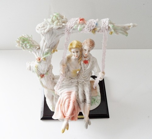 Figurines porcelaine scene - porcelaine,