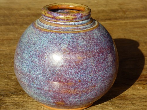 Vase boule terre cuite - vase, en