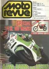 MOTO REVUE N°2607 SPEC. 24H DU MANS / YAM 600 TT / DUCATI 600 TL ET KAWA 1000R T