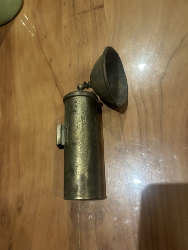Ancien lampe vélo moto - lampe, à