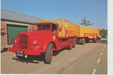 CPM OUD GASTEL (PAYS-BAS) CAMION MACK NR 14 DU CIRQUE PINDER