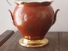 Cache pot porcelaine décor