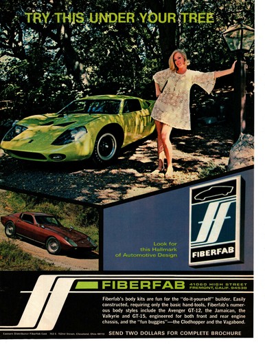 1971 fiberfab avenger - avenger, valkyrie