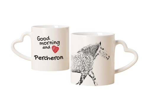 Tasse percheron avec - tasse,