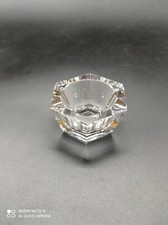 Salière , saleron  en cristal