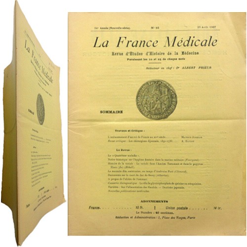 France médicale 1907 - france, n°16/1907