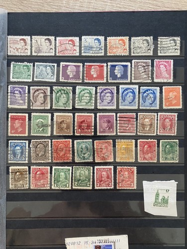 Lot 176 timbres canada - lot, –