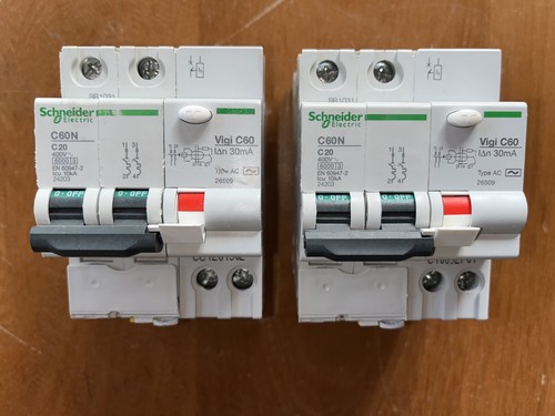 Disjoncteur differentiel 20a - differentiel,