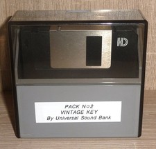 VINTAGE KEY 10 disquettes de