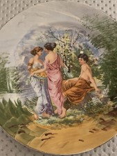 Assiette Décorative Jean Pouyat Limoges