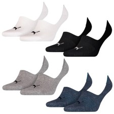 10 Paires De Chaussettes Puma Footie Sports Invisibles Taille 35 - 46 Unisexe