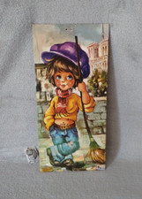 Tableau  / planchette poulbot