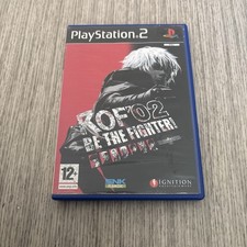 KOF The King Of Fighters 2002 - Complet Notice - PS2 PlayStation 2 Pal