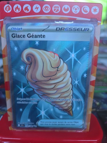 Carte pokémon glace géante - -,