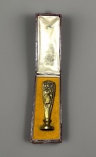 Sceau Cachet Ancien  en Bronze Doré  ART NOUVEAU Signé BOYER