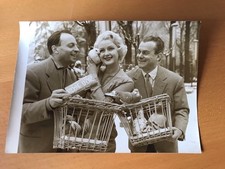 PATRICE ET MARIO et Yolande MAGNY (mannequin) - Photo presse originale 13x18cm