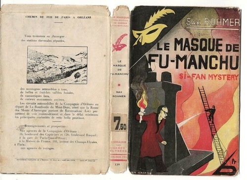Rarissime 1933 sax rohmer - sax, +