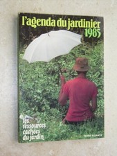 Ancien agenda jardinage 1985 - ancien,