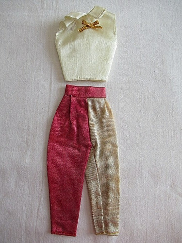 Barbie pantalon bicolore - barbie,