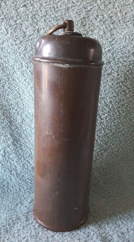 Bouillotte où gourde - bouillotte, ancienne