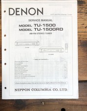Denon TU-1500 TU-1500RD Tuner