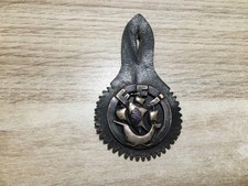 INSIGNE FFI SUR CUIR