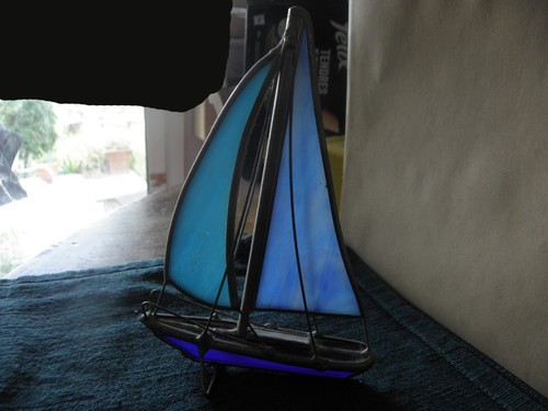 Vintage bateau métal - vintage,