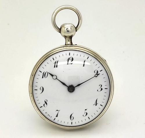 Montre gousset coq 19e