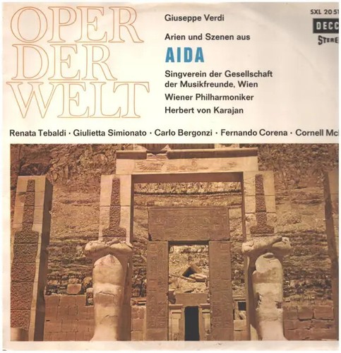Verdi aida highlights vinyle - aida,