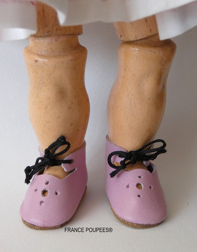 Chaussures cuir véritable - , 4cm