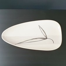 PLAT EN CERAMIQUE A DECOR DE