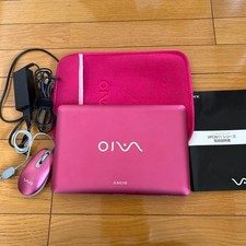 Sony VAIO rose ordinateur portable Intel HDD 160Go RAM 1Go Bluetooth Rose Occ...