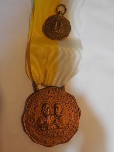 Médaille vatican mignon - du,