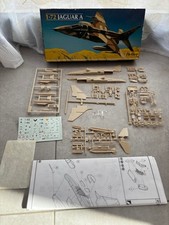Ancienne Maquette 1/72 Heller Jaguar A Avion De Chasse Armée Française
