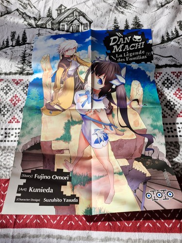 Poster manga dan machi - manga,