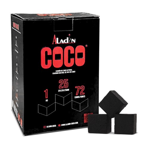 Charbon chicha naturel - à,