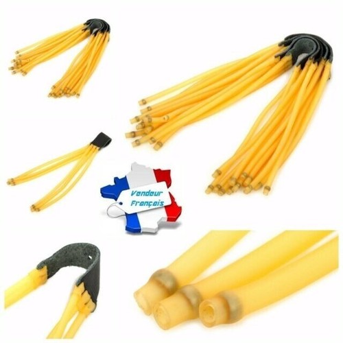 Elastique triple pour lance - elastique,