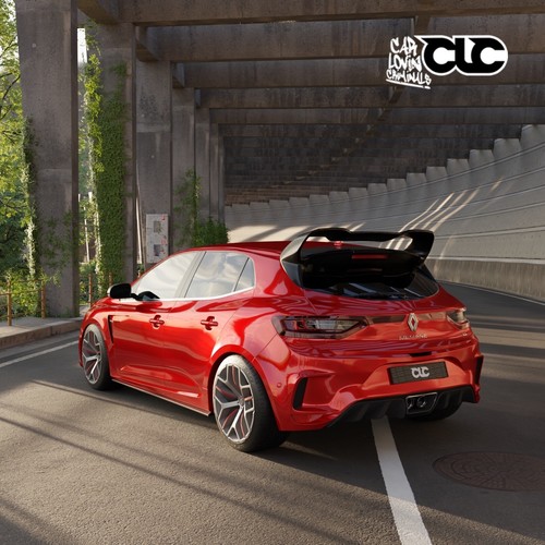 Renault megane rs spoiler - renault,
