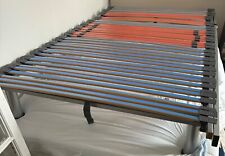 Lit 120x190  sommier  à lattes avec tête et pied inclinable et matelas  confort