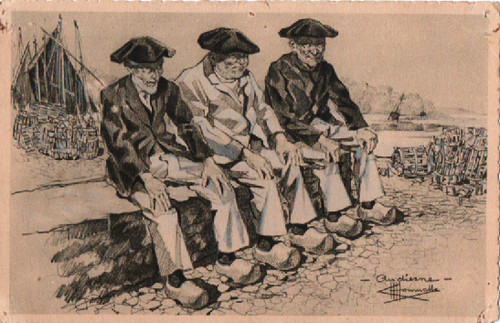 Carte postale illustateur - postale,