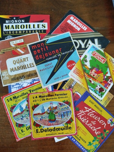 Lot étiquettes fromage - lot,