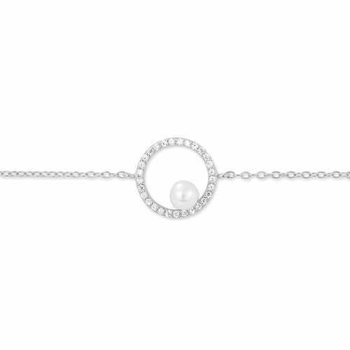 Bracelet marthe argent blanc - marthe,