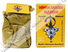 Poudre de Henné Sahara Tazarine 100% Naturelle 100g Henna Podwer, Polvo de Henna