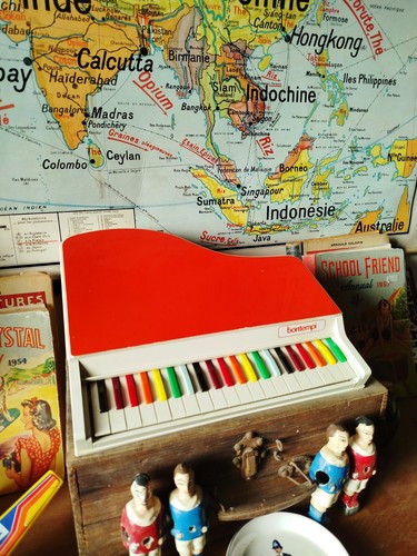 Petit piano vintage - petit, bontempi