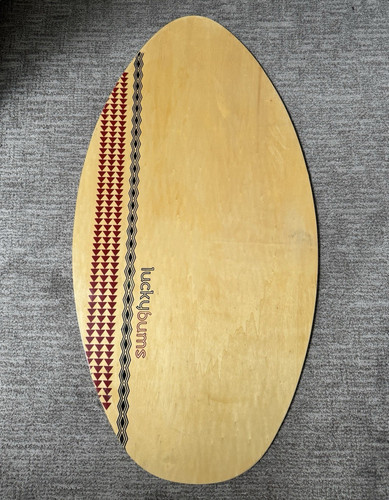 Luckybums wooden skimboard - luckybums,