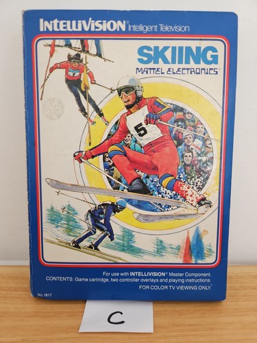 Intellivision skiing - intellivision,