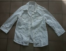 chemise lin canada blanche 40