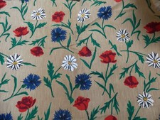 ANCIEN TISSU VINTAGE FRENCH