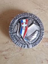 insigne/broche - Centenaire du rattachement de la Savoie à la France - AUGIS