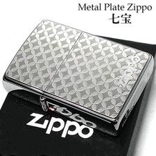 Briquet Zippo plaque métal